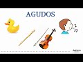 Sonidos Agudos y Graves