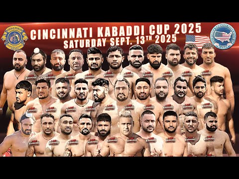 LIVE - Cincinnati Kabaddi Cup 2025 - USA Kabaddi