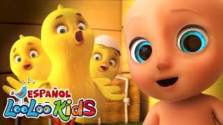 Los Pollitos Dicen 🐣 + La Vaca Lola 🐄 | Canciones Infantiles Divertidas 🎶 LooLoo Kids Español