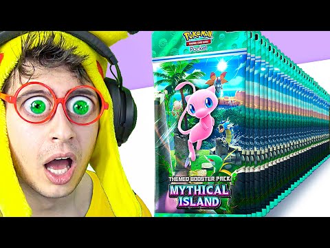 Abro 100 Packs de Pokémon TCG Pocket 🤑🔥 (Expansión La Isla Singular)