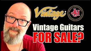 Another One Falls - JHS Closes After 60 Years (Vintage Guitars Is For Sale)