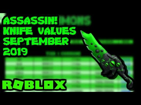 Roblox Assassin Value List Official 2020 07 2021 - roblox assassin knife rarity chart