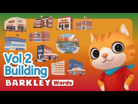 Barkley Words｜Building Vol 2 – Learn English Vocabulary For Kids