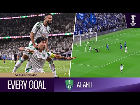 Mahrez, Firmino & Toney ON FIRE 🔥 | Every Goal from Al Ahli Saudi’s title run 🏆 | ACL Elite™ 2024/25