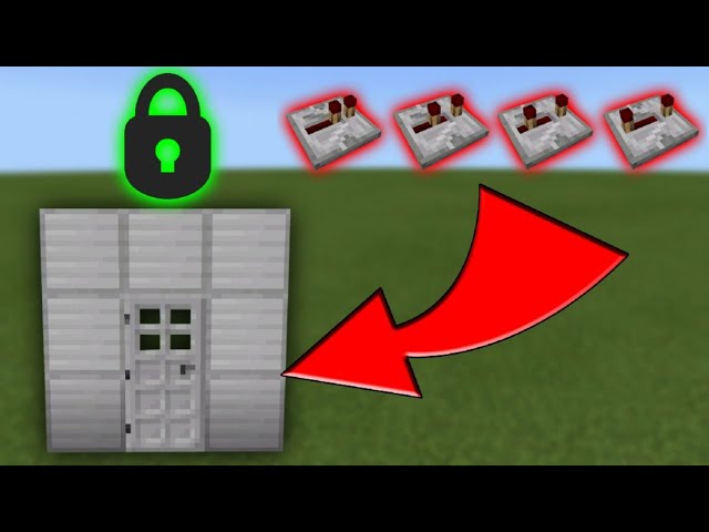 Download Thumbnail For Minecraft Pe Password Doors Using