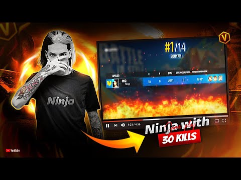 Ninja FF. With 30 Kills 😱 لما يغضب اللاعب الجزائري 🇩🇿