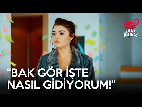 Hayat, Murat'a tepkisini göstermek için evi terk etti! | Aşk Laftan Anlamaz