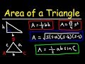 Calculating Triangle Area with Heron's Formula