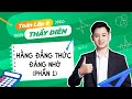 Hằng Đẳng Thức và Biểu Thức Toán Học