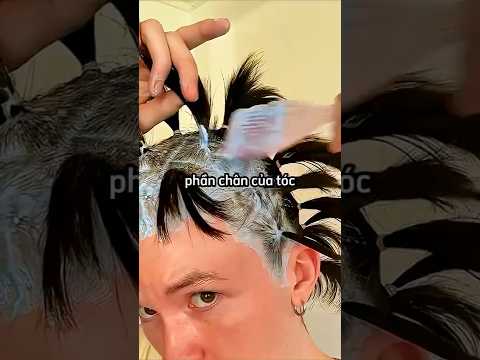 Màu tóc hơi khác một chút 😱#shortvideo
