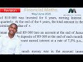 Annuities and Compound Interest Problems