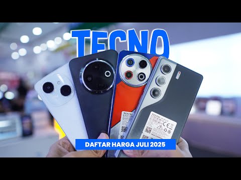 TECNO POVA SERIES READY !! DAFTAR HARGA TECNO JULI 2025