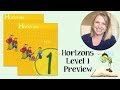 Level 1 Writing and Lesson Features