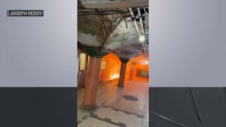13 people treated for smoke inhalation after PATH train fire