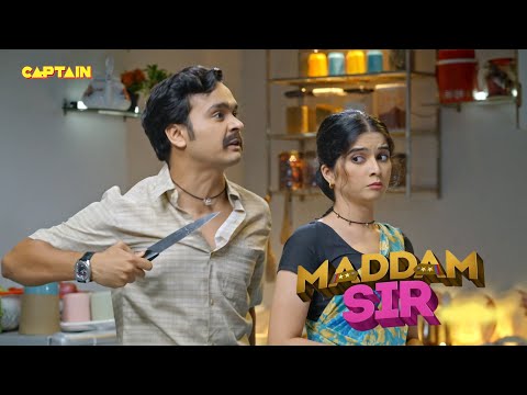 Santosh और Cheetah नौकर बनकर गए जब खन्ना के घर उनको डराने || Best Of Maddam Sir