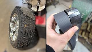 Customer States (Drove Through Hot Asphalt On A Job Site) | Just Rolled In