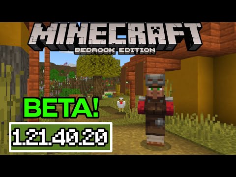 MINECRAFT PE 1.21.40.20 - PARIDADES, CORREÇÕES E MAIS !! (Bedrock)