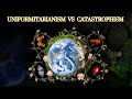 Earth's Shape: Violent vs. Gradual Processes