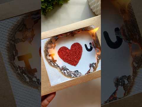 Valentine's day card #art #artwork #artandcraft #valentinesday #diyart #craft #craftideas #shorts