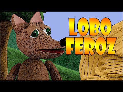 3 CUENTOS INFANTILES DEL LOBO FEROZ: Los tres cerditos, Caperucita Roja y Los Siete Cabritillos