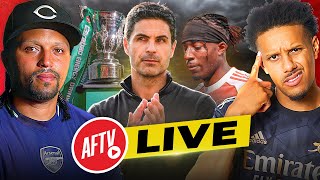 The Team’s Ready… But Is Arteta? | Madueke OUT & Cup Preview | AFTV Live Ft. Cecil & Curtis