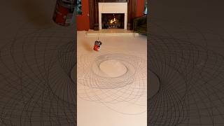 The way he stops the paint can! 🫣