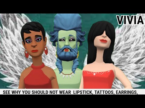 SEE WHY YOU SHOULD NOT WEAR  LIPSTICK, TATTOOS, EARRINGS, ETC  /CHRISTIAN ANIMATION/2025