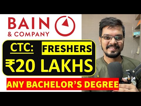 BAIN & COMPANY Recruitment 2025 | Freshers | CTC: ₹20 Lakhs | Permanent Job | Latest Jobs 2025