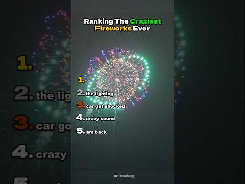 This Fireworks are Insanely CRAZY