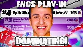 We DOMINATED FNCS Play-In (700+ POINTS) 🏆