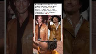 Matthew McConaughey has worn the SAME leather jacket for 25+ years! 😱🧥🔥 #MatthewMcConaughey