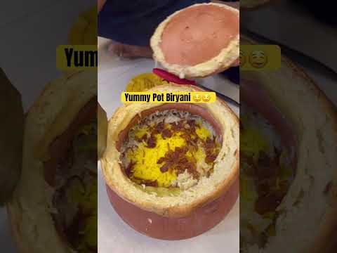 Pot Biryani 🤤Ever Tried 😀#girl #food #funny #youtubeshorts #subscribe