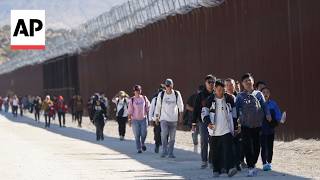 YouTube video thumbnail: Data Shows who the 4.5 Million Migrants Released in the US Were and Where They Went