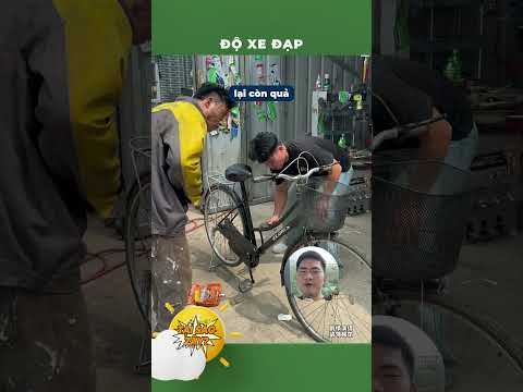 Độ xe đạp kiểu ảo mèo