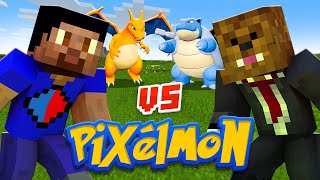 FINAL PIXELMON BATTLE VS JEROMEASF (Minecraft Pokemon Mod)