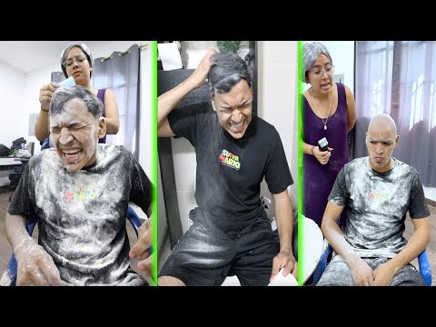 LE DUELE LA CABEZA A LARIN POR LA CASPA 😂 | NUEVAS COMEDIAS DE ALFREDO LARIN Y SUS AMIGOS DE TIKTOK