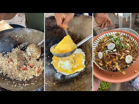 Massive Egg Fried Rice for ₹80/- only | Indian Street Food |