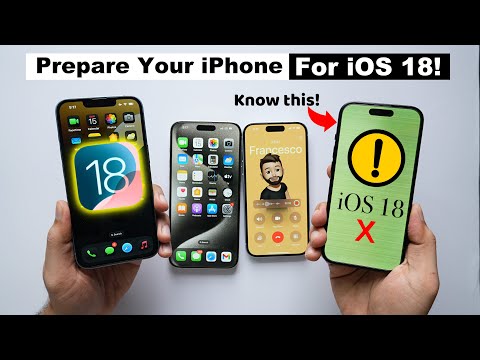 Prepare Your iPhone For iOS 18 Update | Update Warning ⚠️ | Green Screen Issue? (HINDI)