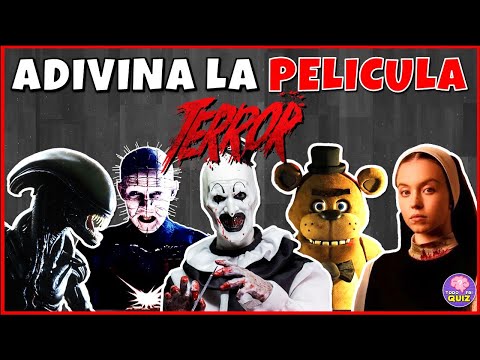 🎃Adivina la "PELÍCULA de TERROR" | ESPECIAL HALLOWEEN 🎃| Quiz/Trivia