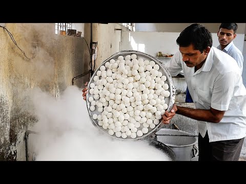 Indian Food - The BEST RASGULLA CHEESE BALLS in India!