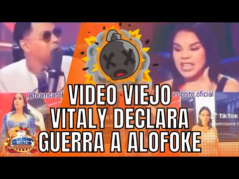 VIDEO VIEJO VITALY DECLARA GUERRA A ALOFOKE, PARA TUMBAR SIN FILTRO Y CARO DESTAPA TODO