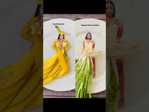 Cardi x Megan #foodart #cardib #megantheestallion