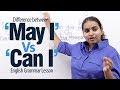 Distinguishing 'May I' and 'Can I'
