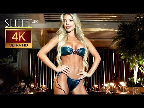 [4K] KATIE MILLER BIKINI FASHION 2025 | Miami Swim week 2025