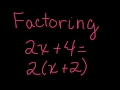 Factoring Fundamentals in 7th Grade Math