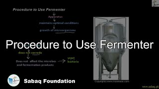 Procedure to Use Fermenter
