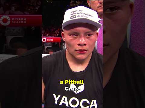 Cuando le ENSEÑARON de HUMILDAD al PITBULL CRUZ!! 🤯 #boxeo #pitbullcruz #boxeomexicano