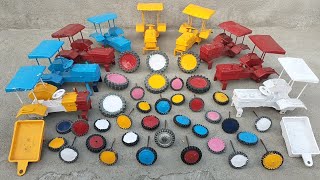 Red colour Mini tractor video Sohan yt Creator 
