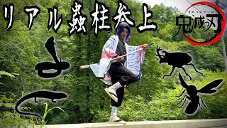 【鬼滅の刃】リアル蟲柱に"生き物採集"させたら呼吸使い出したw w w w w