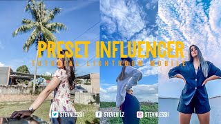 Preset Influencer Tutorial Lightroom 2021